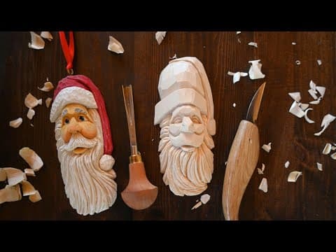 How to Carve a Wood Santa Beard - Epic Santa Beard Tutorial