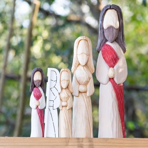 Adult Jesus Savior Wood Carving Stencil | 3D Printed Template for Caricature & Wood Spirit Designs | Tutorial Video Below