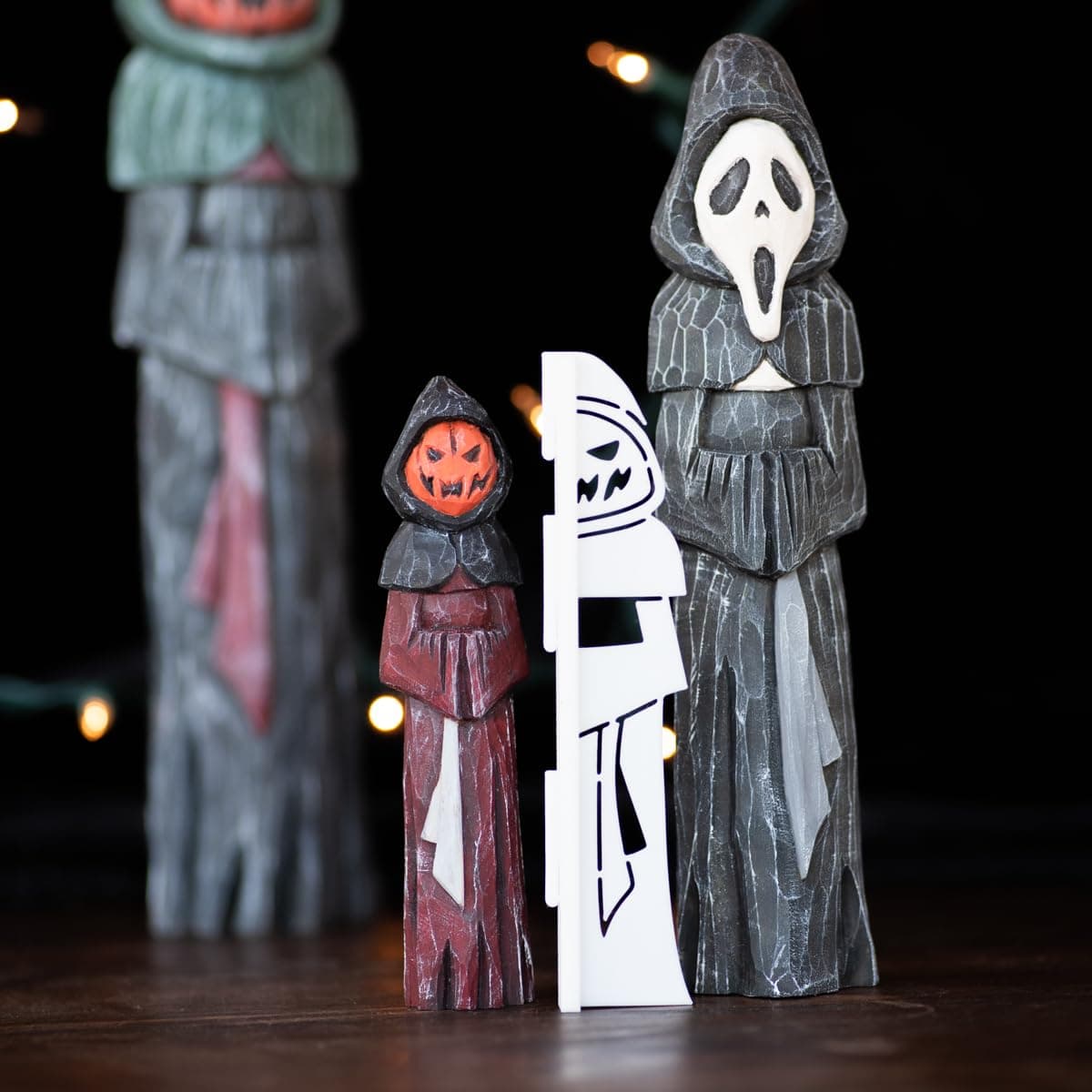 Spooky Halloween Pumpkin/Ghost Grim Reaper Stencil product image 7