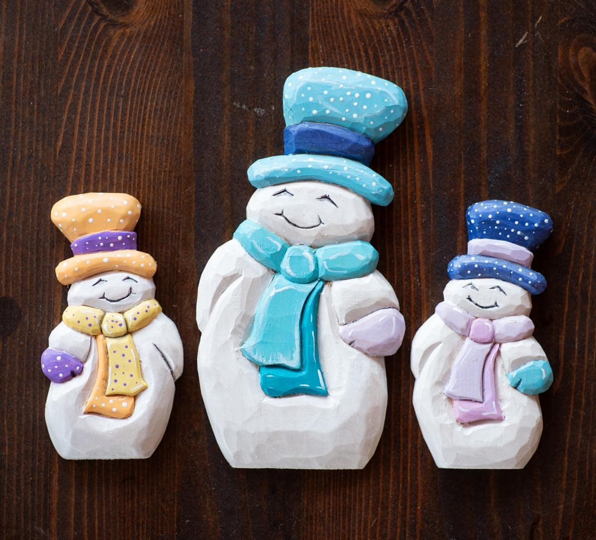 Snowman Wood Carving Stencil product image 3