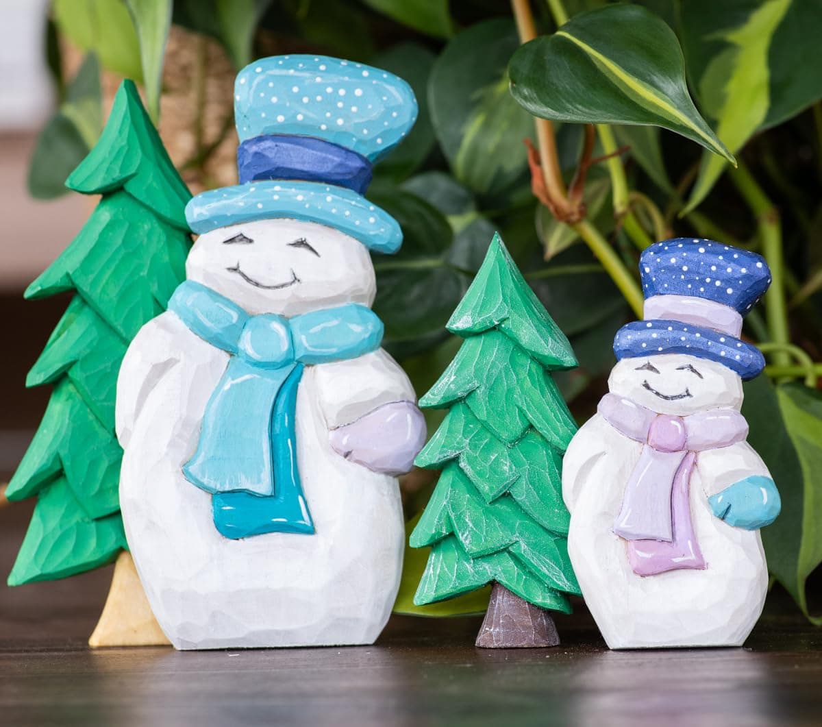 Snowman Wood Carving Stencil product image 2