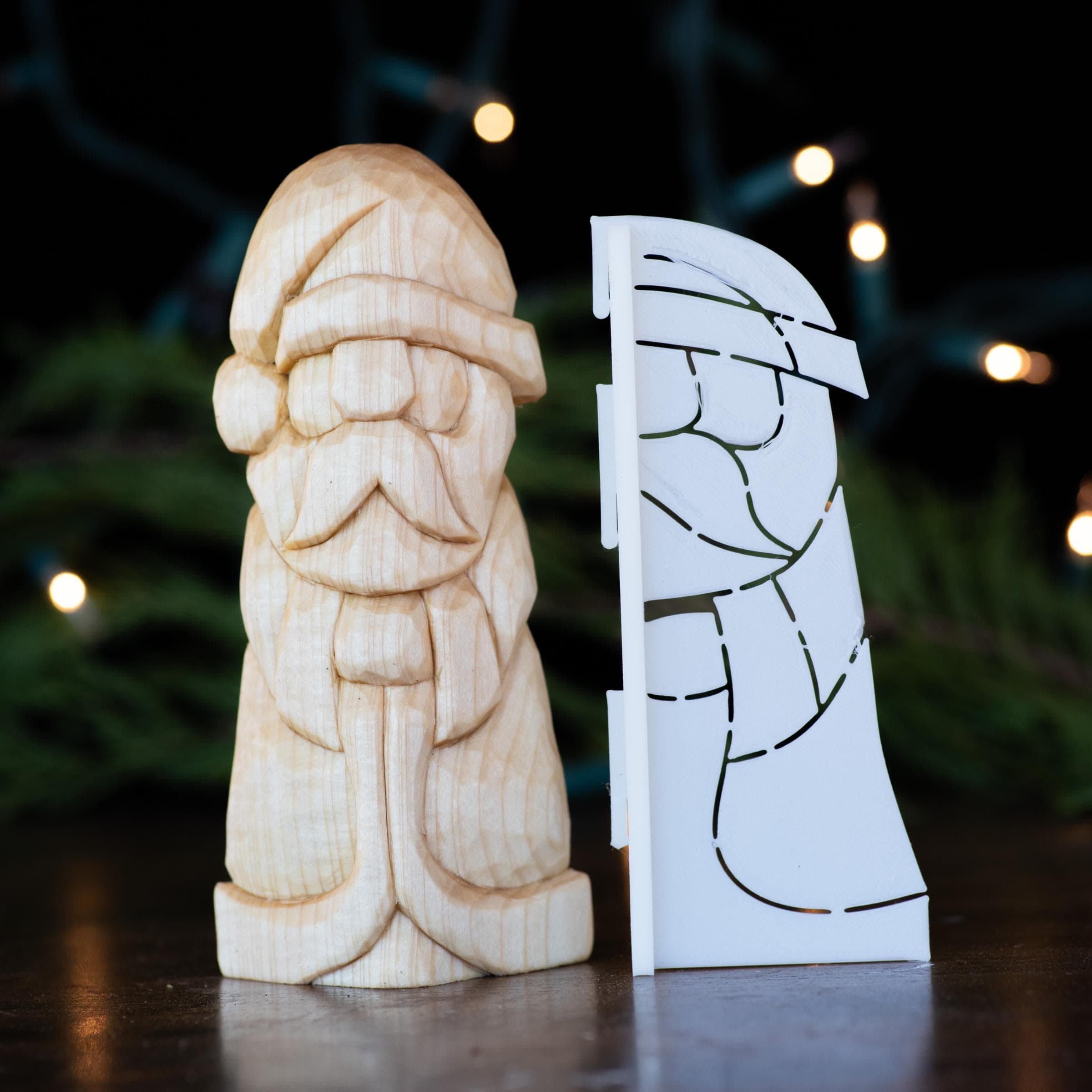Full Body Santa Wood Carving Stencil product image 3