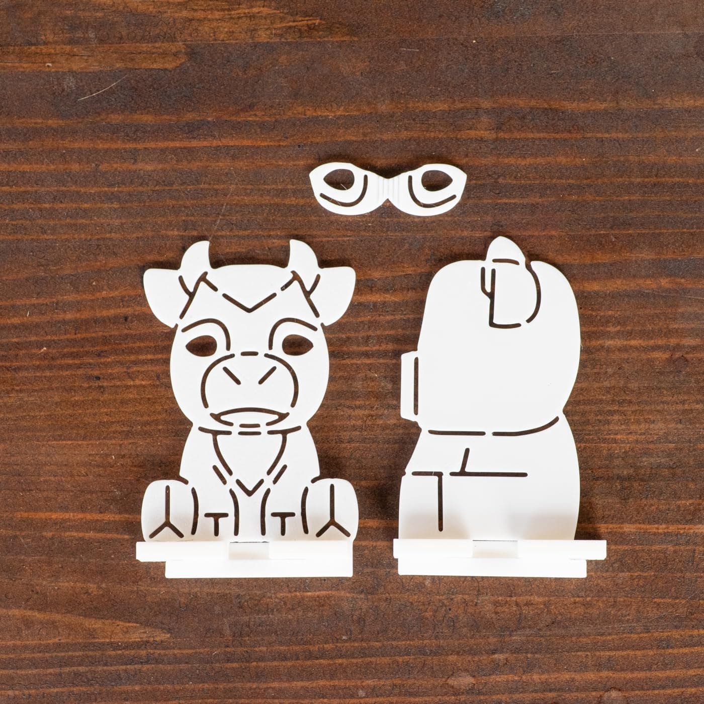 Highland Cow Wood Carving Stencil product image 4