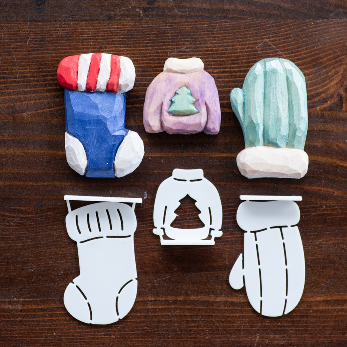 Holiday Ornaments Carving Stencil product image 1
