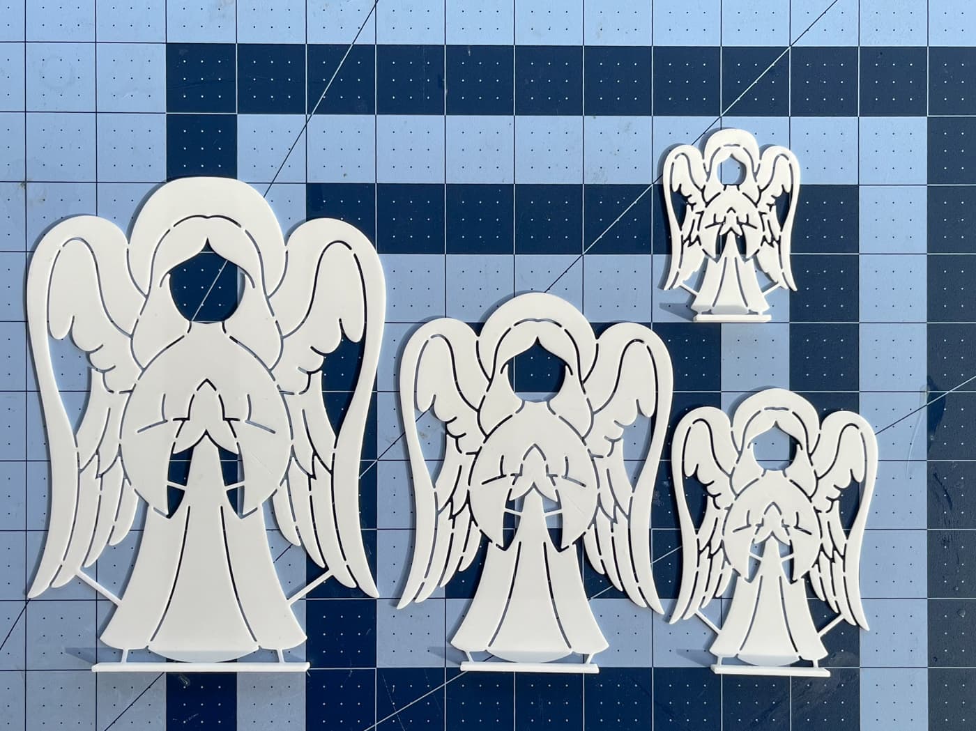 Flat Angel Carving Stencil product image 7